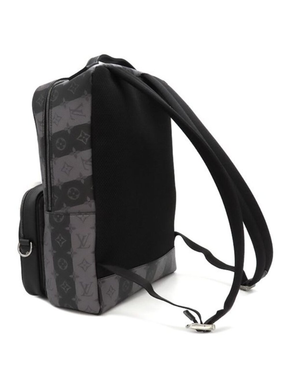 Louis Vuitton Backpack Daypack Modular Monogram Stripe Eclipse Canvas - Picture 2 of 15